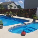 Fiberglass pools available at East Coast Pools & Spas